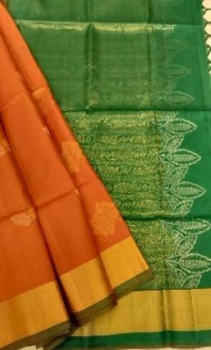 SOFT SILK SAREE WITH BLOUSE